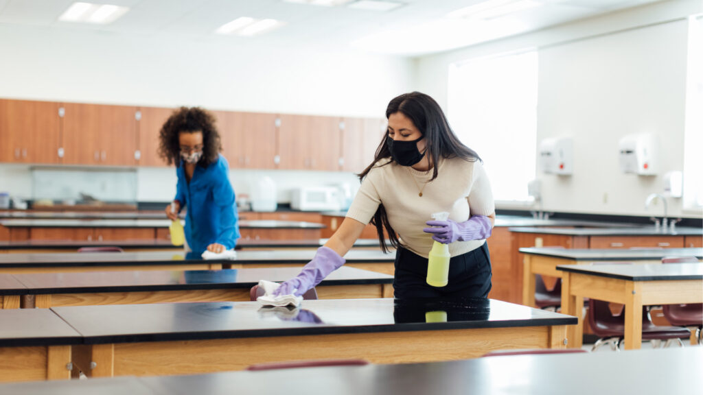 Janitorial & Maintenance Services for Campuses in Los Angeles